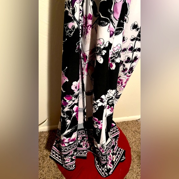 White House Black Market Floral Strapless Maxi Dress - Picture 7 of 7